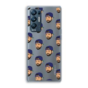 CaseCompany Drake Away: Oppo Find X3 Neo Transparant Hoesje