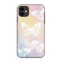 CaseCompany White butterfly: iPhone 11 Tough Case