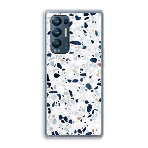 CaseCompany Terrazzo N°1: Oppo Find X3 Neo Transparant Hoesje