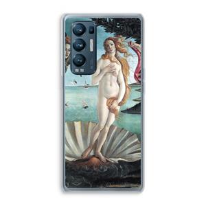 CaseCompany Birth Of Venus: Oppo Find X3 Neo Transparant Hoesje