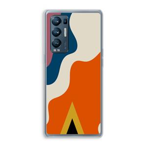 CaseCompany Noor A: Oppo Find X3 Neo Transparant Hoesje