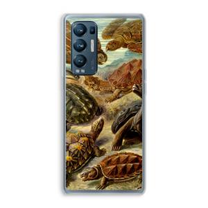 CaseCompany Haeckel Chelonia: Oppo Find X3 Neo Transparant Hoesje