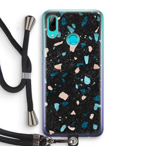 CaseCompany Terrazzo N°11: Huawei P Smart (2019) Transparant Hoesje met koord