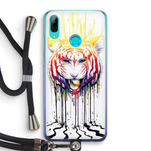 CaseCompany Fading: Huawei P Smart (2019) Transparant Hoesje met koord