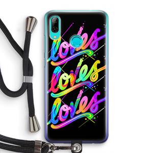CaseCompany Loves: Huawei P Smart (2019) Transparant Hoesje met koord