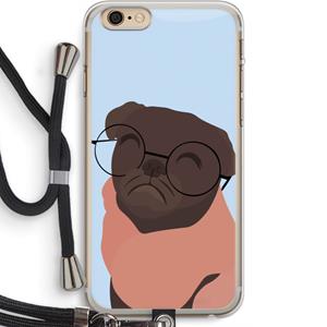 CaseCompany Ludo: iPhone 6 PLUS / 6S PLUS Transparant Hoesje met koord