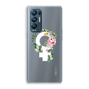 CaseCompany Venus: Oppo Find X3 Neo Transparant Hoesje