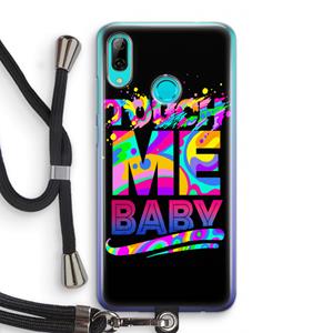 CaseCompany Touch Me: Huawei P Smart (2019) Transparant Hoesje met koord