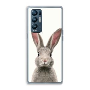 CaseCompany Daisy: Oppo Find X3 Neo Transparant Hoesje