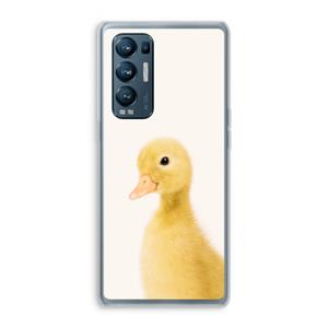 CaseCompany Duke: Oppo Find X3 Neo Transparant Hoesje