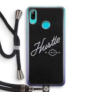 CaseCompany Hustle: Huawei P Smart (2019) Transparant Hoesje met koord