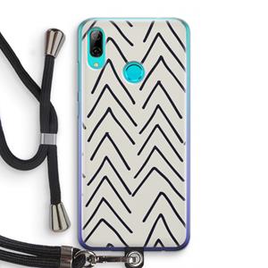 CaseCompany Marrakech Arrows: Huawei P Smart (2019) Transparant Hoesje met koord