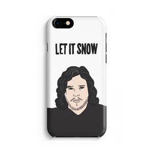 CaseCompany Let It Snow: Volledig Geprint iPhone 7 Hoesje