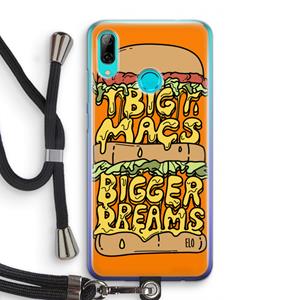 CaseCompany Big Macs Bigger Dreams: Huawei P Smart (2019) Transparant Hoesje met koord