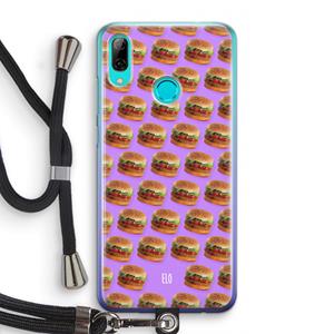 CaseCompany Giants: Huawei P Smart (2019) Transparant Hoesje met koord