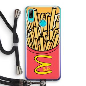 CaseCompany McElodie: Huawei P Smart (2019) Transparant Hoesje met koord