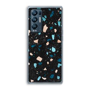 CaseCompany Terrazzo N°11: Oppo Find X3 Neo Transparant Hoesje