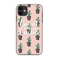 CaseCompany Cactus quote: iPhone 11 Tough Case