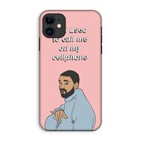 CaseCompany Hotline bling: iPhone 11 Tough Case