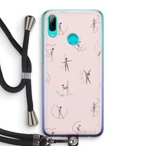 CaseCompany Dancing #3: Huawei P Smart (2019) Transparant Hoesje met koord