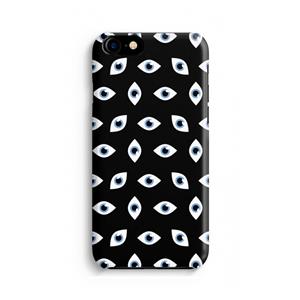 CaseCompany Eyes pattern: Volledig Geprint iPhone 7 Hoesje