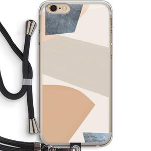CaseCompany Formo: iPhone 6 PLUS / 6S PLUS Transparant Hoesje met koord