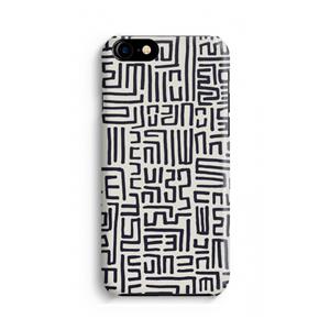 CaseCompany Moroccan Print: Volledig Geprint iPhone 7 Hoesje