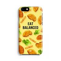 CaseCompany Eat Balanced: Volledig Geprint iPhone 7 Hoesje