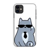CaseCompany Cool cat: iPhone 11 Tough Case