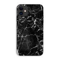 CaseCompany Zwart Marmer 2: iPhone 11 Tough Case