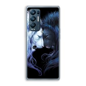 CaseCompany Brotherhood: Oppo Find X3 Neo Transparant Hoesje