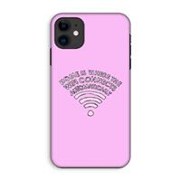 CaseCompany Home Is Where The Wifi Is: iPhone 11 Tough Case