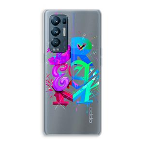 CaseCompany Dream: Oppo Find X3 Neo Transparant Hoesje