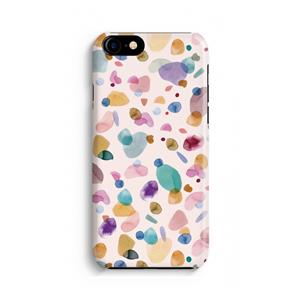 CaseCompany Terrazzo Memphis Pink: Volledig Geprint iPhone 7 Hoesje