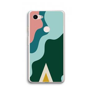 CaseCompany Noor B: Google Pixel 3 XL Transparant Hoesje