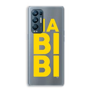 CaseCompany Habibi Majorelle : Oppo Find X3 Neo Transparant Hoesje