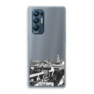 CaseCompany Marrakech Skyline : Oppo Find X3 Neo Transparant Hoesje