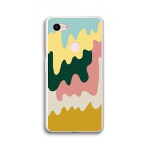 CaseCompany Baar B: Google Pixel 3 XL Transparant Hoesje