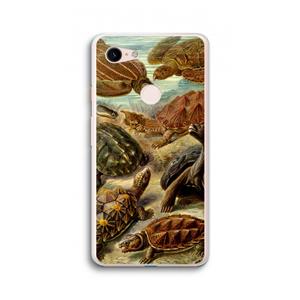 CaseCompany Haeckel Chelonia: Google Pixel 3 XL Transparant Hoesje