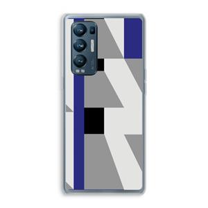 CaseCompany Gestalte 2: Oppo Find X3 Neo Transparant Hoesje