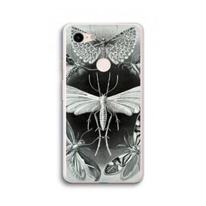 CaseCompany Haeckel Tineida: Google Pixel 3 XL Transparant Hoesje
