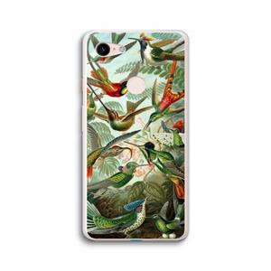 CaseCompany Haeckel Trochilidae: Google Pixel 3 XL Transparant Hoesje