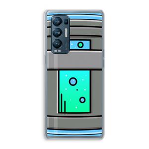 CaseCompany Chug Bottle: Oppo Find X3 Neo Transparant Hoesje