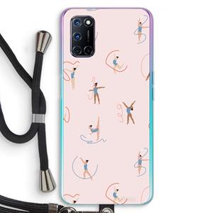 CaseCompany Dancing #3: Oppo A92 Transparant Hoesje met koord