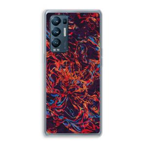 CaseCompany Lucifer: Oppo Find X3 Neo Transparant Hoesje