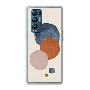 CaseCompany Geo #4: Oppo Find X3 Neo Transparant Hoesje