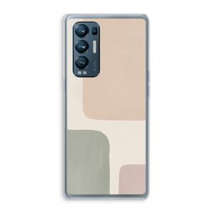 CaseCompany Geo #7: Oppo Find X3 Neo Transparant Hoesje