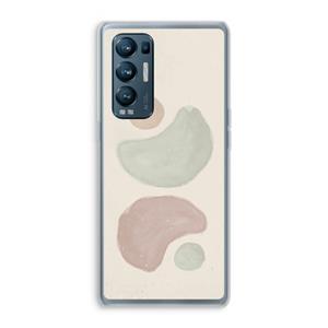 CaseCompany Geo #10: Oppo Find X3 Neo Transparant Hoesje