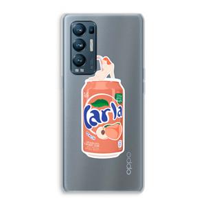 CaseCompany S(peach)less: Oppo Find X3 Neo Transparant Hoesje