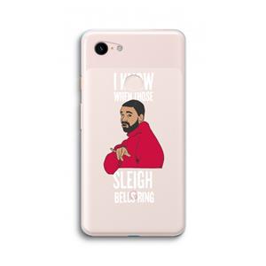 CaseCompany Sleigh Bells Ring: Google Pixel 3 XL Transparant Hoesje